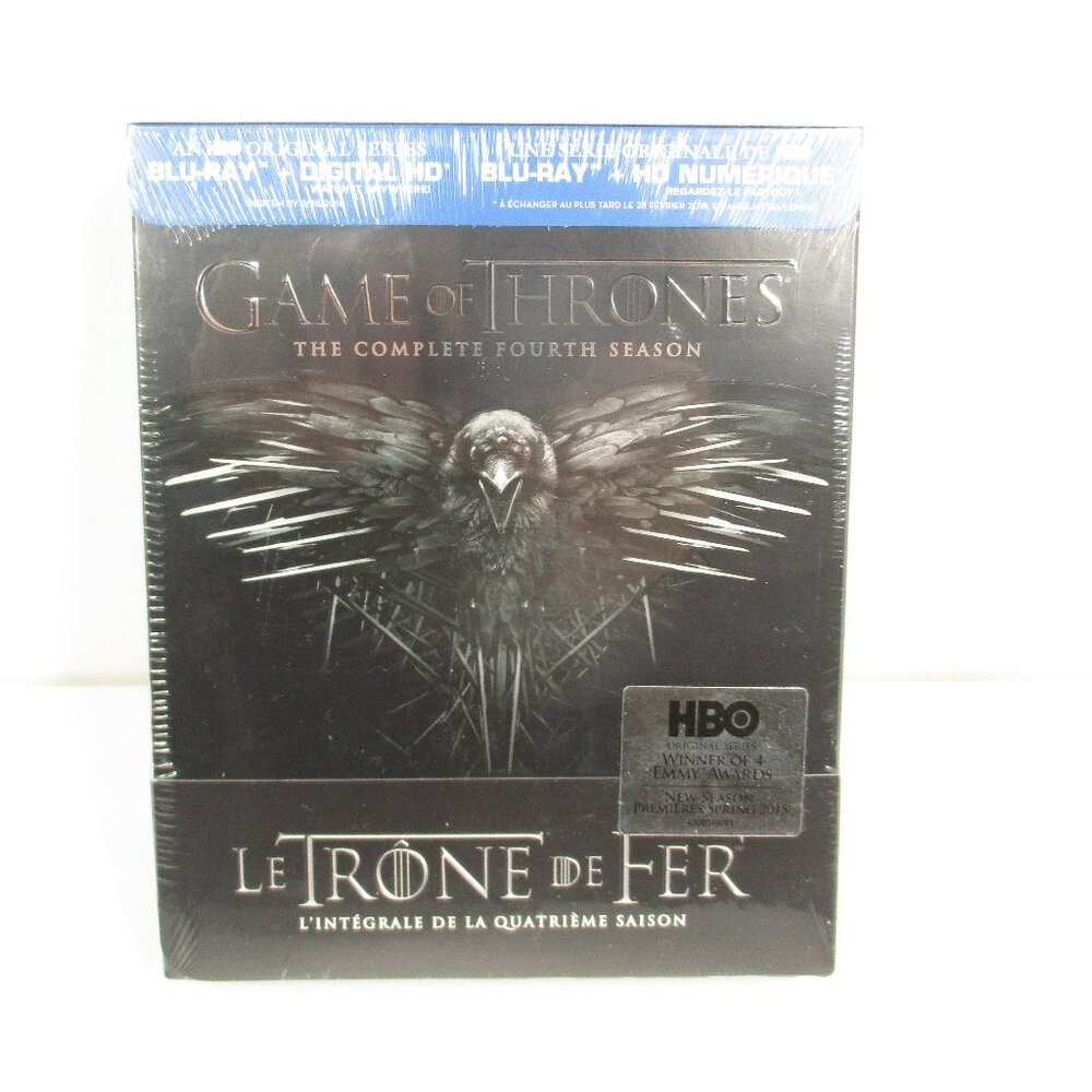 GAME OF THRONES BLU-RAY + Digital HD ~ The Complete Fourth Season ~ NEW SEALED